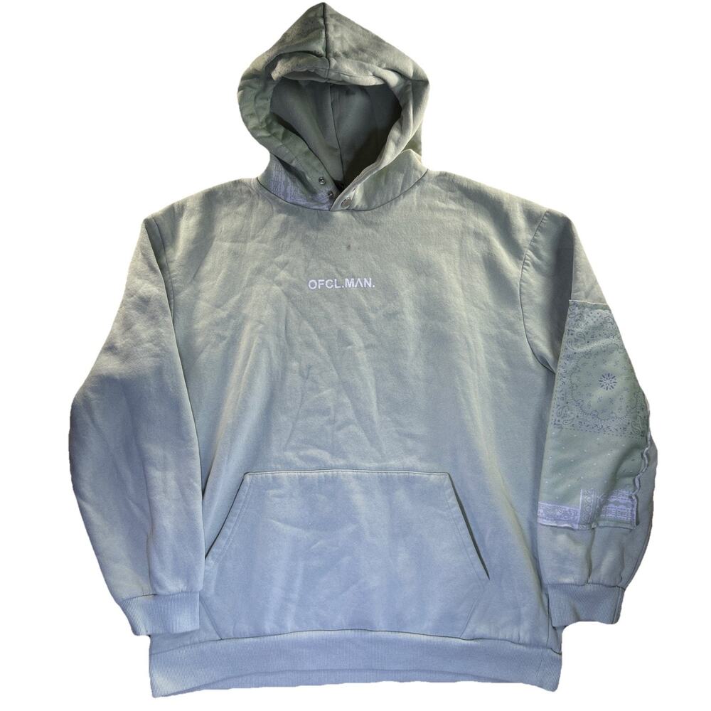 Light Green OFCL Man boohoo Man Jacket Pullover